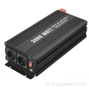 TTN-M3000W onduleur de puissance modifié DC-AC 12V 220VAC